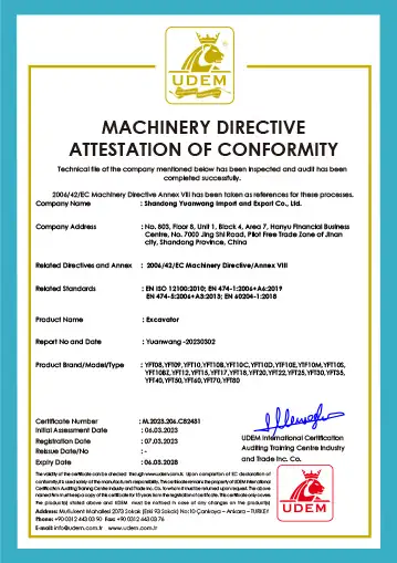 excavator-certificate