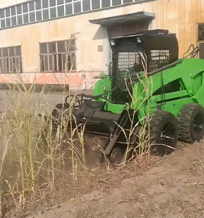 skid-steer-working