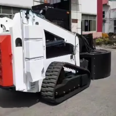 track-loader-operating