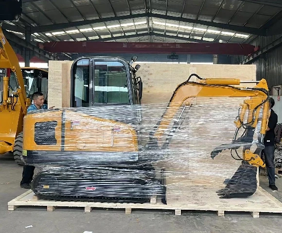 ensure security of the 3.5 ton excavator in delivery