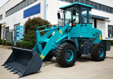 Large wheel loader