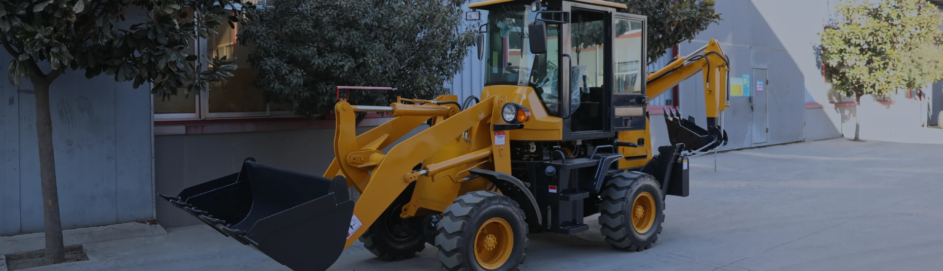 excavator-front-end-loader