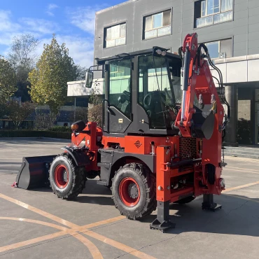 orange-backhoe-loader