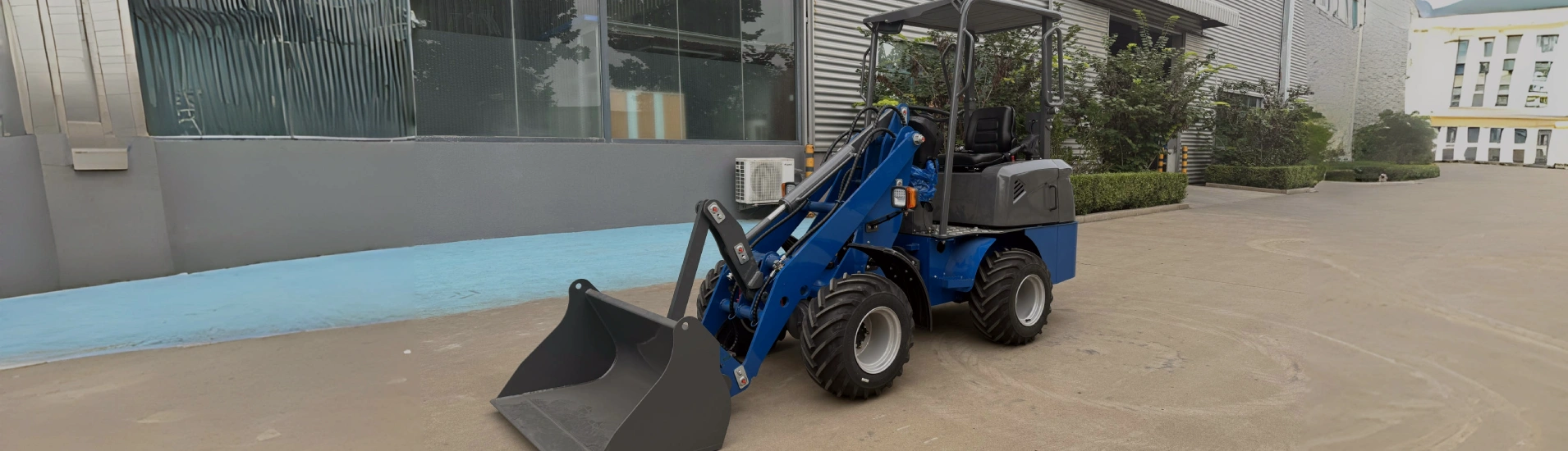 electric wheel loader china