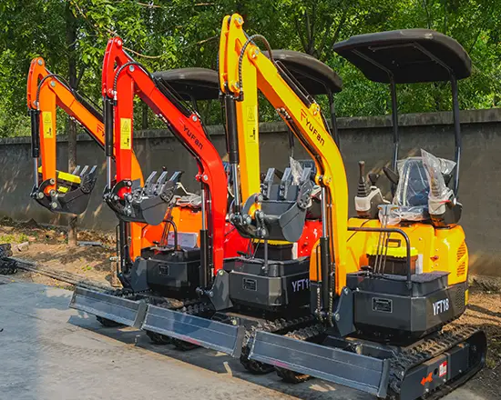 YUFAN Mini Trackhoe