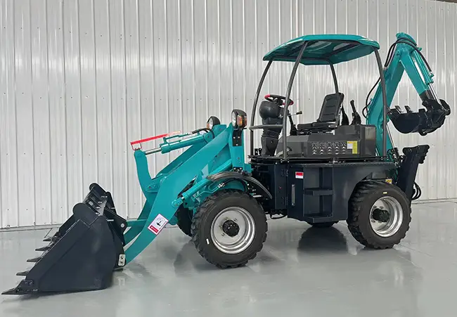 Key Design Features of the Machine Backhoe