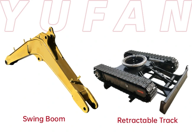 Yufan Swing Boom and Retractable Track